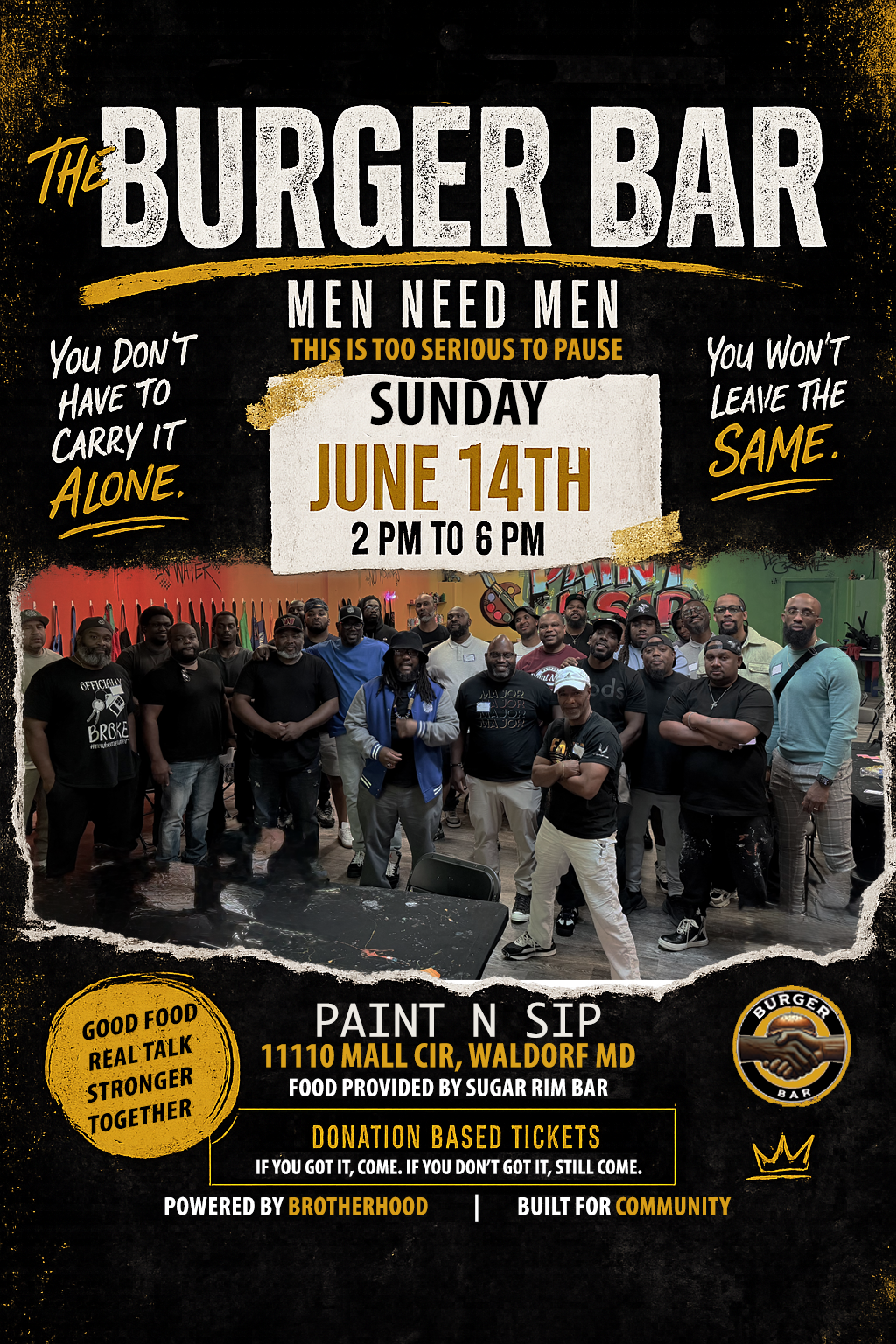 Burger Bar — June 14th flyer